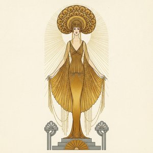 Golden Halo Of The Gilded Icon — Valentin Laurent De Courcey