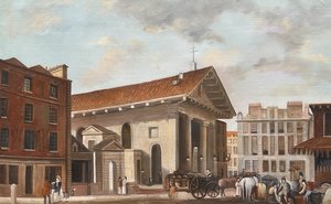 Covent Garden Market And St Paul's Church, London