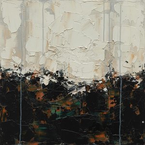 Fragmented Ether: A Monumental Study Of Light Descending Into Primordial Earthly Shadows — David Moreau, Plaster & Texture Art