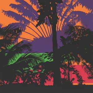 Chromatic Silhouette: A Vibrant Tropical Symphony Of Radiant Layers And Prismatic Shadows — Caroline Pelletier