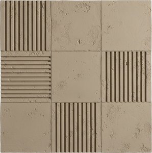 Monolithic Echoes In Sanded Stone: A Singular Study Of Architectural Serenity — David Moreau, Plaster & Texture Art
