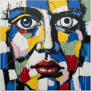 Fragmented Soul In Primary Tensions: A Singular Vision Of Geometric Intensity — Christian Noiret