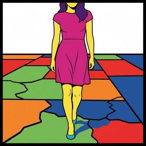 Fragmented Radiance: A Singular Vision Of Geometric Grace And Vibrant Symmetry — Caroline Pelletier