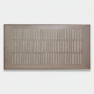 Monolithic Rhythms In Taupe: A Meditative Study Of Textured Verticality And Light — David Moreau, Minimalism