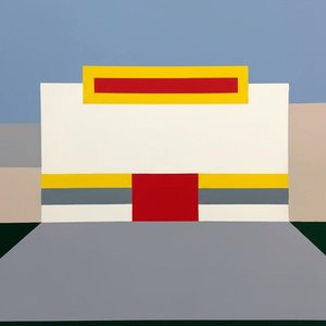 Monolithic Symmetry: A Meditative Study Of Geometric Stability And Primary Color Balance — Jean-paul Blanchet