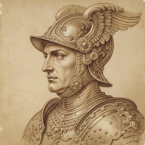 The Commander’s Solitude: A Study In Sanguine And Steel — Marc Duvallier