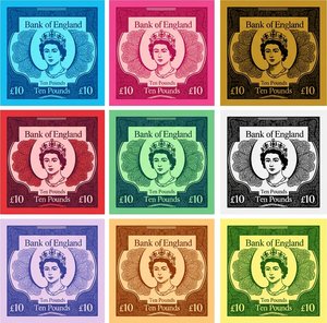 Sovereign Spectrum: A Monumental Mosaic Of Precision Engraved Royal Iconography — Élise Muller