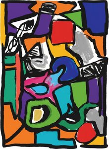 Fragmented Rhythms In Prismatic Chaos: A Singular Study Of Spontaneous Organic Form — Caroline Pelletier, Aggressive Confrontational Pop