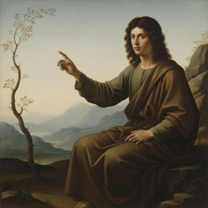 The Ethereal Revelation: A Study In Sfumato And Silence — Marc Duvallier, High Renaissance