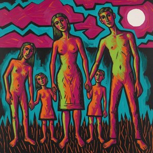 Primal Resonance in Magenta and Teal: An Archetypal Lineage