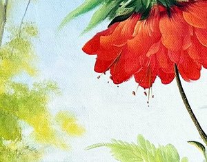 Romanticist Floral Bouquet In Golden Urn
