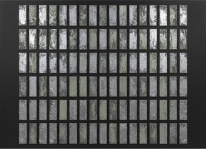 Monolithic Silver Grid: A Meditative Study In Metallic Texture And Architectural Silence — David Moreau