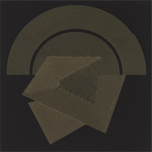 Celestial Geometry In Gold: A Singular Meditation On Infinite Radiant Symmetry — Laurent Fabre, Neo-abstract Art