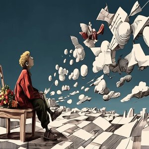 Fragmented Solitude Amidst The Crimson Echoes Of A Shattered Celestial Plane — Laurent Blanc