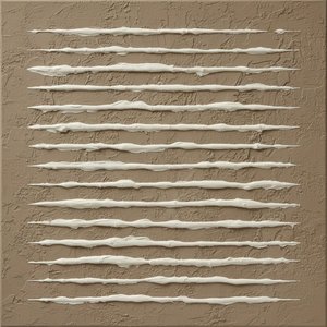 Rhythmic Undulations In Sand And Cream: A Monumental Study Of Tactile Serenity — David Moreau