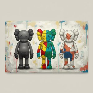 A Triptych Of Silent Witnesses Amidst The Echoes Of Spontaneous Color — Laurent Charpentier