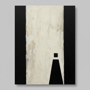Monolithic Silence: A Singular Study Of Textured Light And Architectural Void — Laurent Fabre