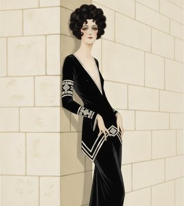 Monochrome Figure Amidst Intersecting Stone Planes — Valentin Laurent De Courcey