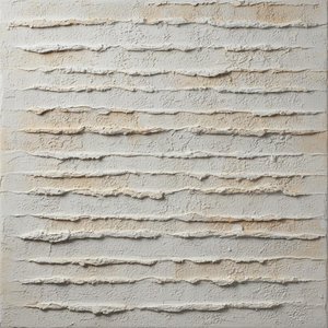 Erosional Rhythms In Bone And Sand: A Monumental Study Of Textured Sediment — David Moreau, Plaster & Texture Art
