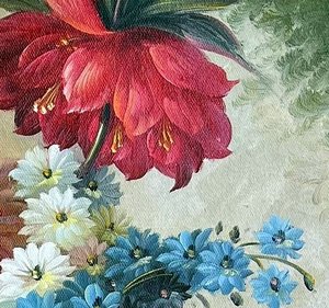 Baroque Floral Still Life With Peonies