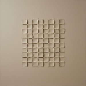 Monolithic Echoes In Sand: A Meditative Study Of Sculptural Relief And Organic Symmetry — Laurent Roche