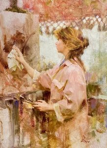 Nancy Painting — Richard Schmid