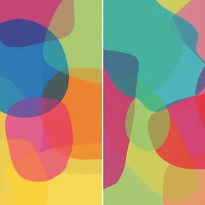 Prismatic Convergence: A Spontaneous Symphony Of Translucent Organic Forms And Radiant Light — Édouard Hardy, No Outline Silhouette Pop
