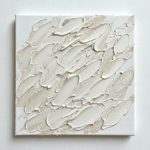 Sculpted Silence: A Monochromatic Study In Tactile Light And Organic Relief — David Moreau