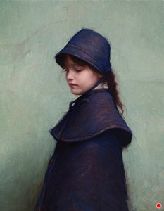 Turquoise And Blue — Jeremy Lipking