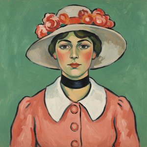 Éclat De Corail: A Singular Vision In Sage And Rose — Marc Duvallier, Fauvism