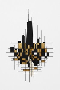 Gilded Ascendance: An Architectural Monolith — Océane Thomas