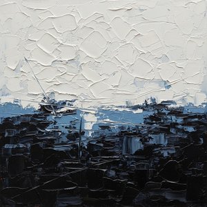 Fragmented Midnight: A Monolithic Study Of Frozen Light And Shadow — Christian Noiret