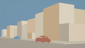 Geometric Serenity: The Urban Sequence — Marine Fontaine