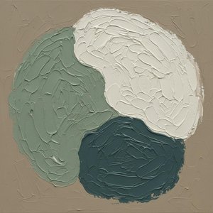 Ethereal Earth Tones: A Monumental Study In Sculptural Impasto And Organic Serenity — David Moreau, Plaster & Texture Art