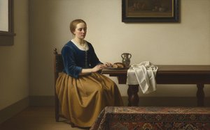 The Azure Repose: A Study In Luminous Stillness — Jacques Villedieu