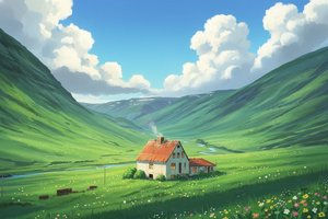The Solace Of Verdant Valleys — Pauline Leroy