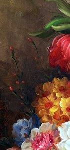 Dutch Style Floral Still Life With Roses