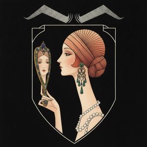 Profile Of A Woman In An Emerald And Gold Crest — Valentin Laurent De Courcey