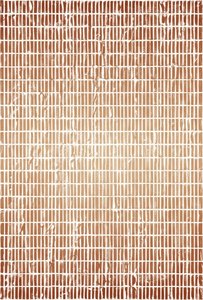 Monolithic Terracotta Rhythm: A Meditative Study In Eroded Geometric Permanence — Laurent Vionnet