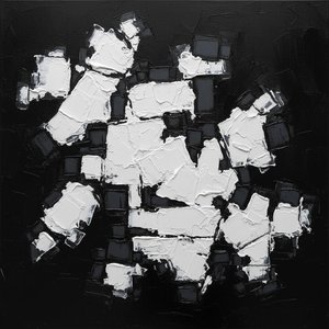 Fragmented Monolith: A Singular Study Of Tectonic Shadows And Impasto Light — David Moreau
