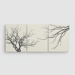Triptych Of Ascent: Navigating The Interplay Between Void And Verdant Lineage — Laurent Garnier