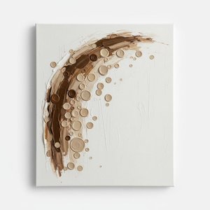 Earthen Resonance: A Monumental Study Of Sculptural Motion And Timeless Umber Textures — David Moreau