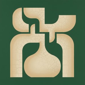 Monolithic Sigil In Verdant Silence: A Singular Study Of Aged Earth And Evergreen — Laurent Fabre