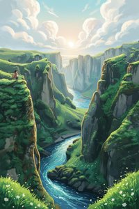 Echoes Of The Verdant Precipice — Chloé Michel