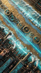 The Aetheric Conduit: Convergence Of Gear And Essence — Olivier Perrin