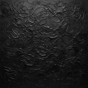 Obsidian Rhythms: A Monumental Study Of Sculptural Shadows And Primordial Textures — David Moreau, Contemporary Abstract