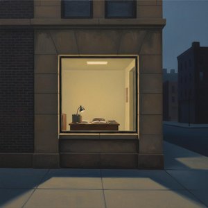The Scholar’s Solitude At Twilight — Chloé Renard, American Realism