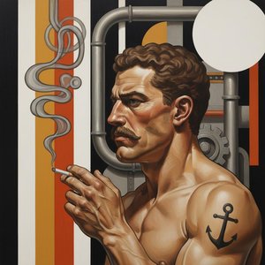 Monolith Of The Industrial Soul: A Singular Study In Ochre And Steel — Marc Duvallier