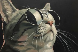 The Enigmatic Gaze: A Study In Monochrome Cool — Odile Girard