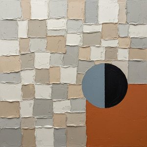 Monolithic Fragments In Terracotta And Slate: A Singular Study Of Tactile Geometry — Laurent Fabre, Neo-abstract Art (modern Abstract Compositions)